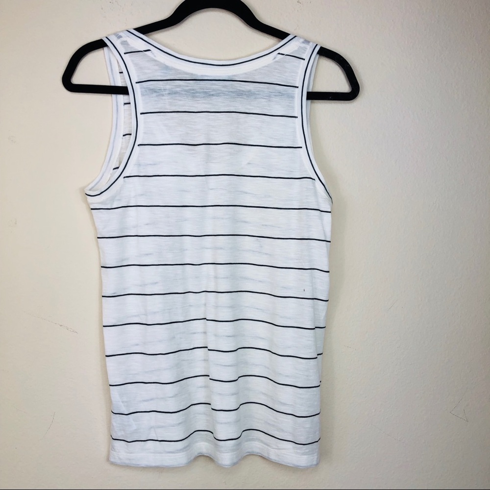 Vince Skinny Stripe Tank Top M NWT - Picture 5 of 8